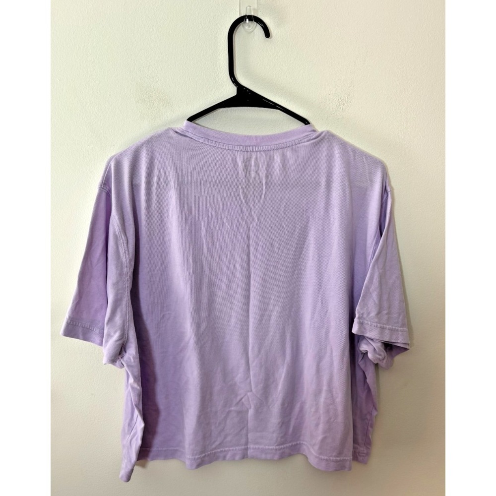 Social Culture XL Cropped T-Shirt Yacht Club Calabasas Lilac - Picture 4 of 4